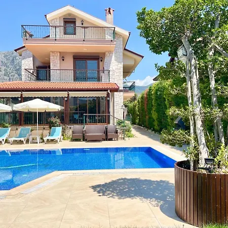 Centrally Located Very Large W Pool Jakuz And Car Park Villa Fethiye