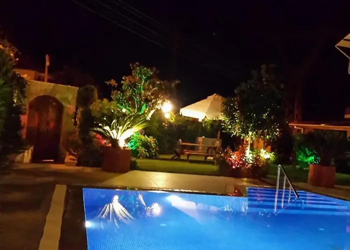 Centrally Located Very Large W Pool Jakuz And Car Park Fethiye